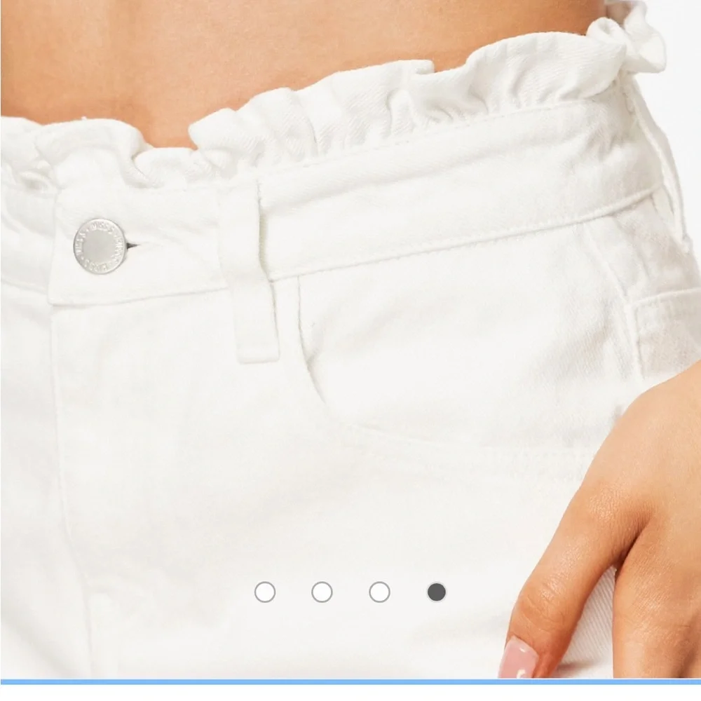 Miss Selfridge White Denim Skirt - Picture 9 of 10